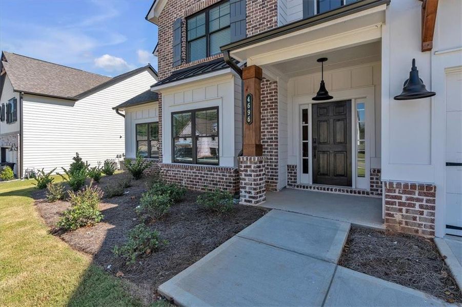 Exterior details and patio area of a home in Springside Reserve, Powder Springs (Image 2).