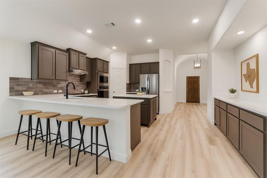 Furnished interior view inside a new home in , Boyd (Image 5). Furnished interior view inside a new home in , Boyd (Image 5).