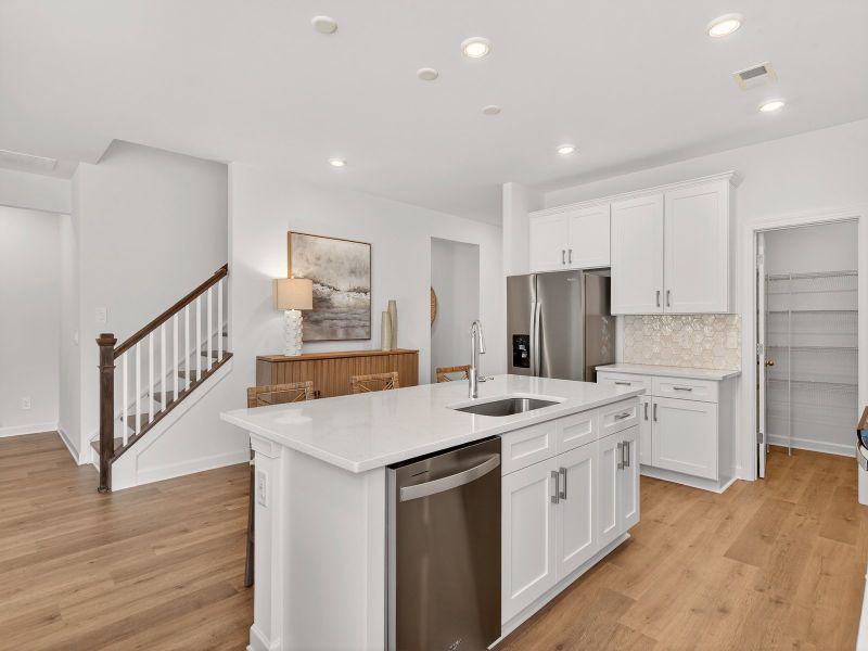 Furnished interior view inside a new home in Brighton Springs, York (Image 13).