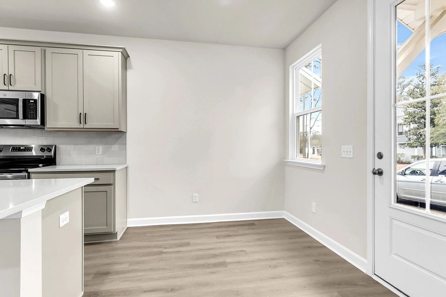 Furnished interior view inside a new home in Windward Village, Summerville (Image 4).