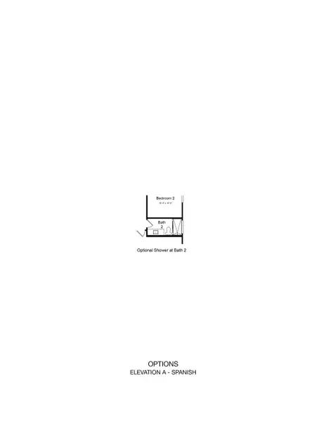 2D floor plan layout of this home in Rancho Mercado, Surprise, AZ (Image 3).