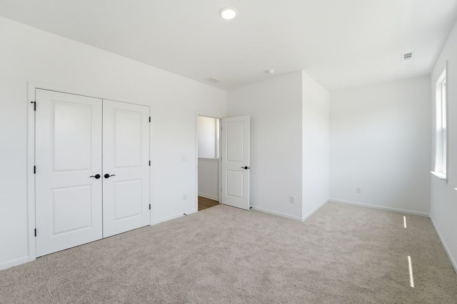Representative unfurnished interior of a home built from the Blair by Brookfield Residential in Wendell Falls, Wendell (Image 23).