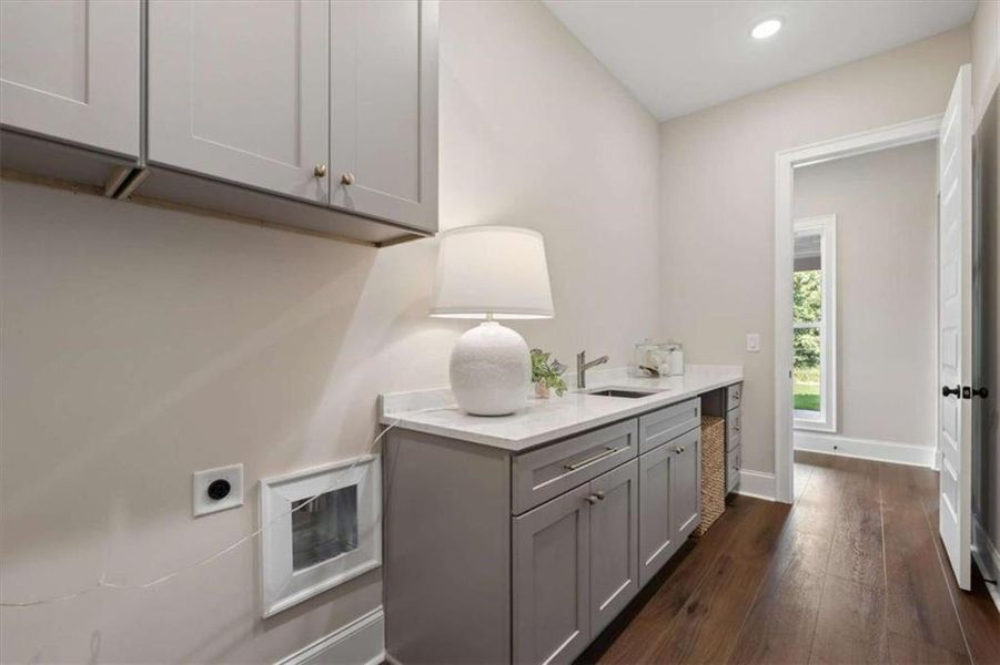 Furnished interior view inside a new home in , Roopville (Image 8).