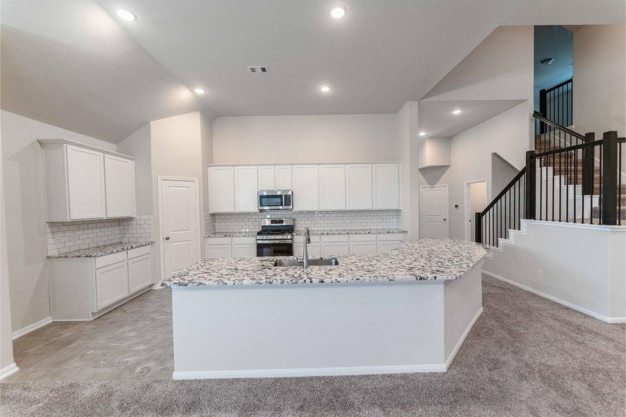Furnished interior view inside a new home in Sierra Vista, Rosharon (Image 5). Furnished interior view inside a new home in Sierra Vista, Rosharon (Image 5).