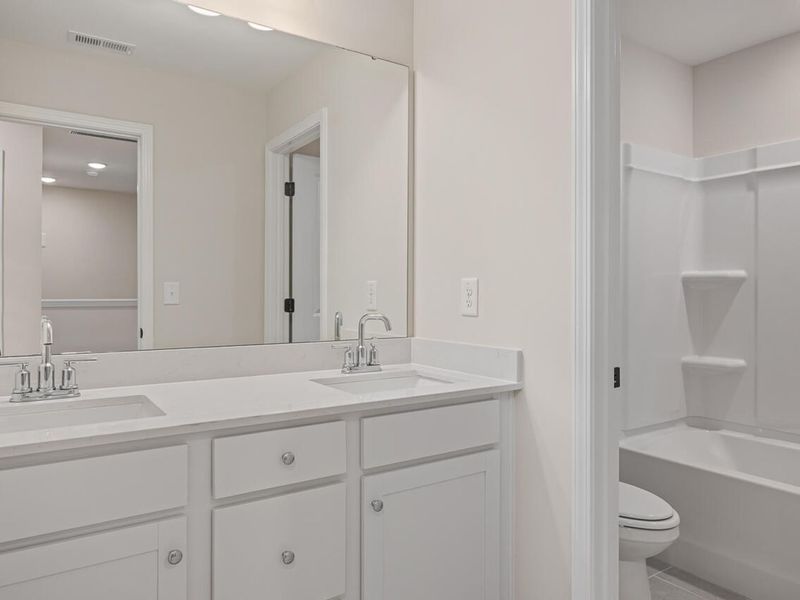 Furnished interior view inside a new home in Camden Park, Knightdale (Image 13).