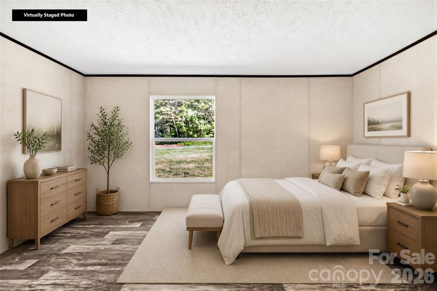 Furnished interior view inside a new home in , Thurmond (Image 7).