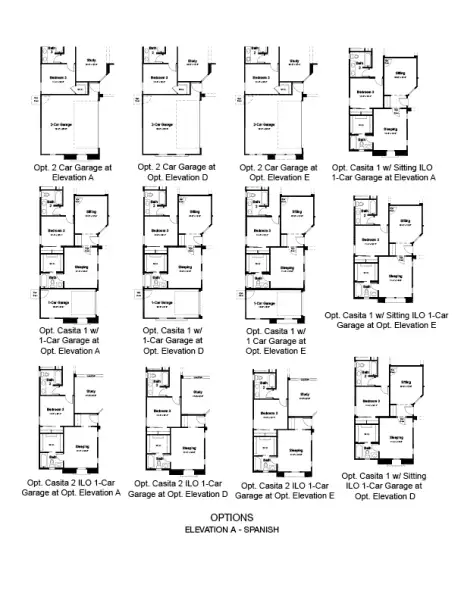 2D floor plan layout of this home in Allen Ranches, Litchfield Park, AZ (Image 3).