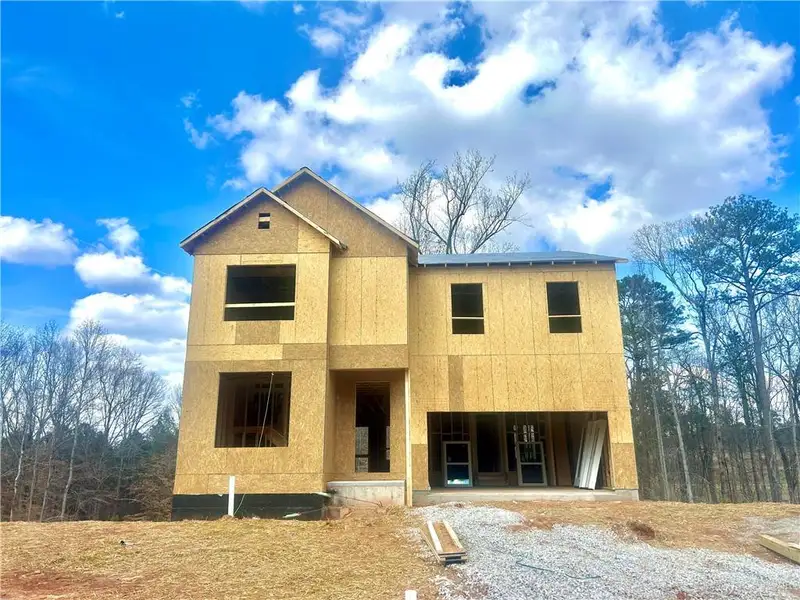 In-progress construction of a new home in The Pointe at Heron Bay, Locust Grove, GA (Image 10).