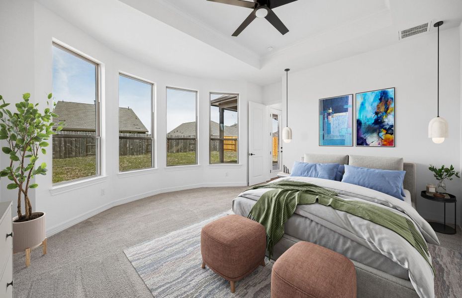 Furnished interior view inside a new home in Lago Mar, Texas City (Image 15).