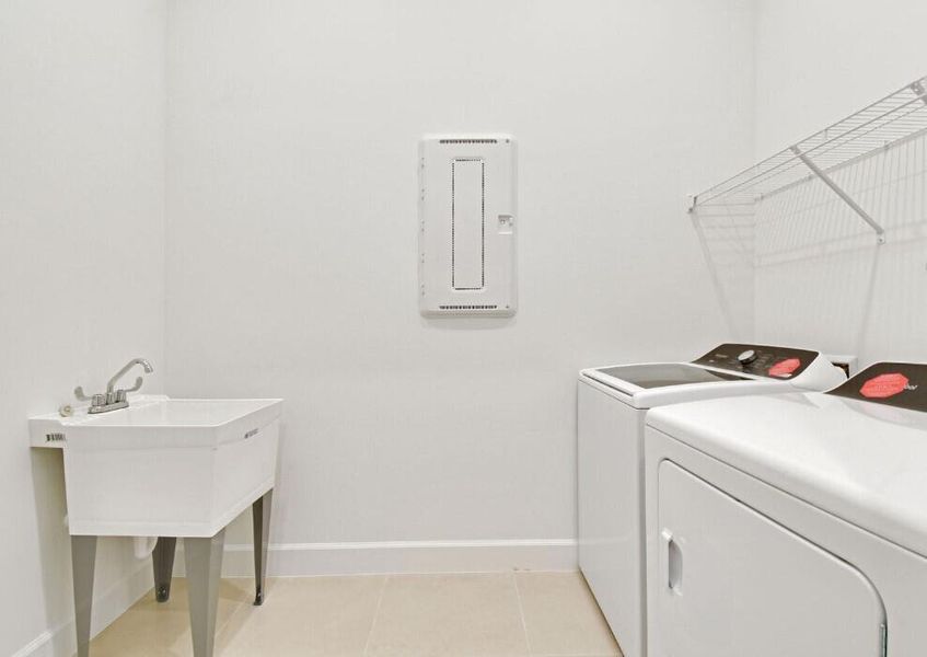 Furnished interior view inside a new home in Greyhawk Landing, Lake Worth (Image 15).