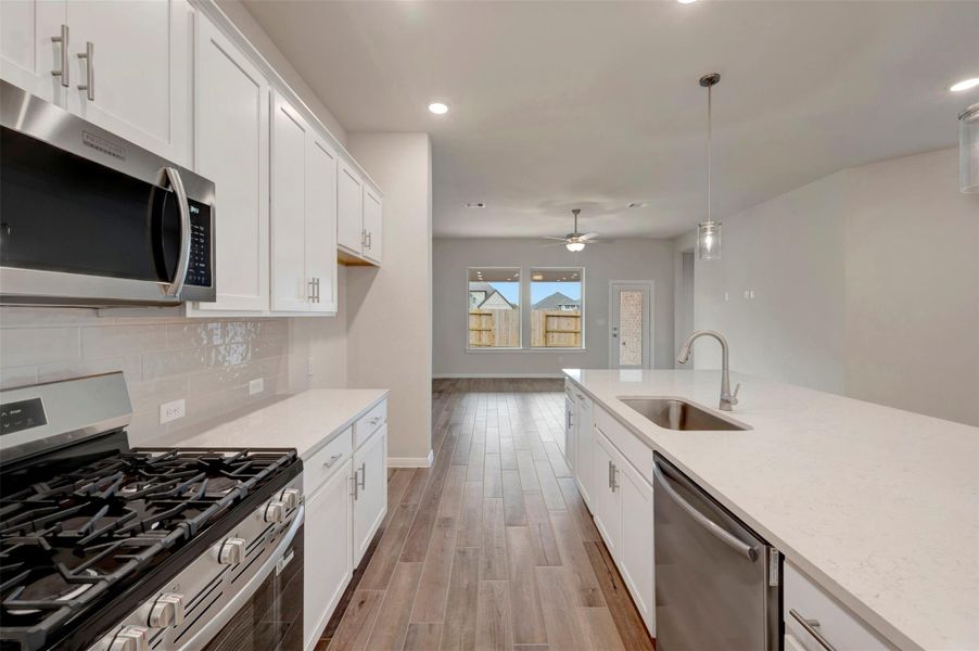 Furnished interior view inside a new home in Escondido 45’ Homesites, Magnolia (Image 8).