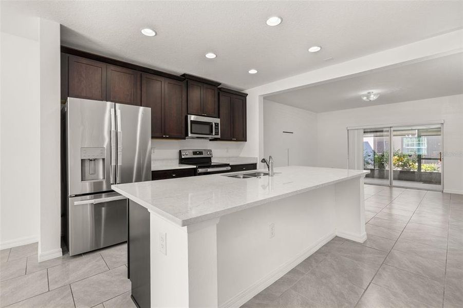 Furnished interior view inside a new home in , Davenport (Image 8).