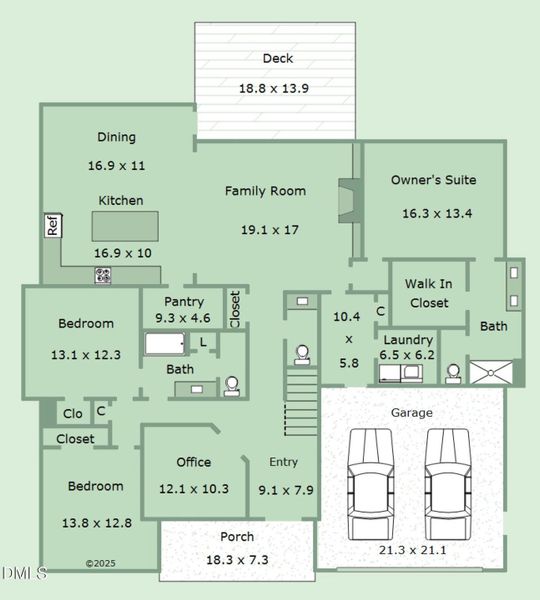 Floorplan-1st-Lot 44 Sanders Grove (Cust