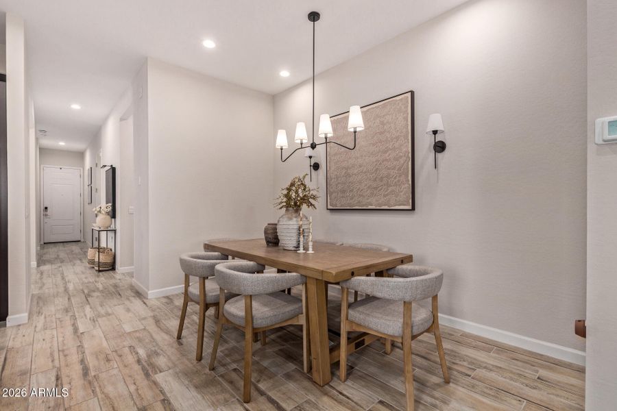 dinning in great room