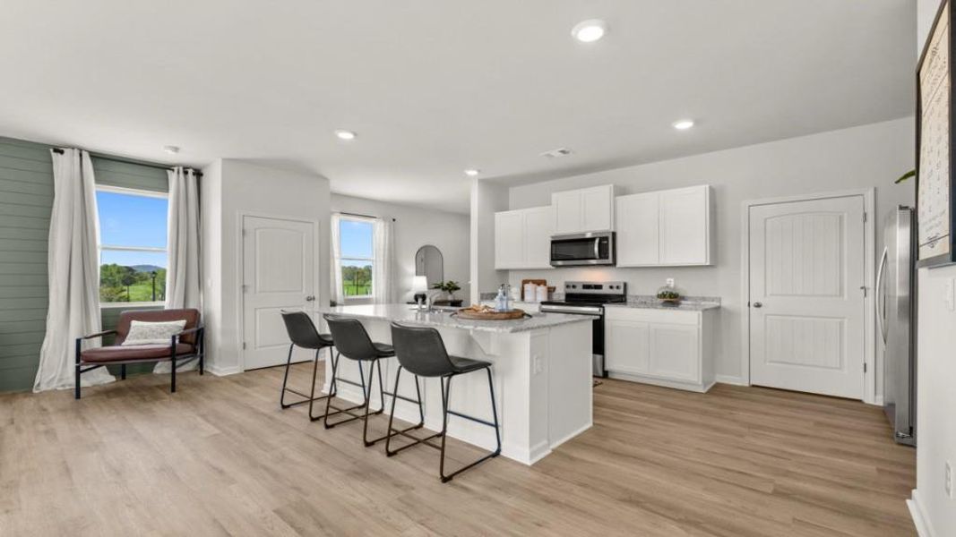 Furnished interior view inside a new home in Rolling Meadows, Jasper (Image 17).