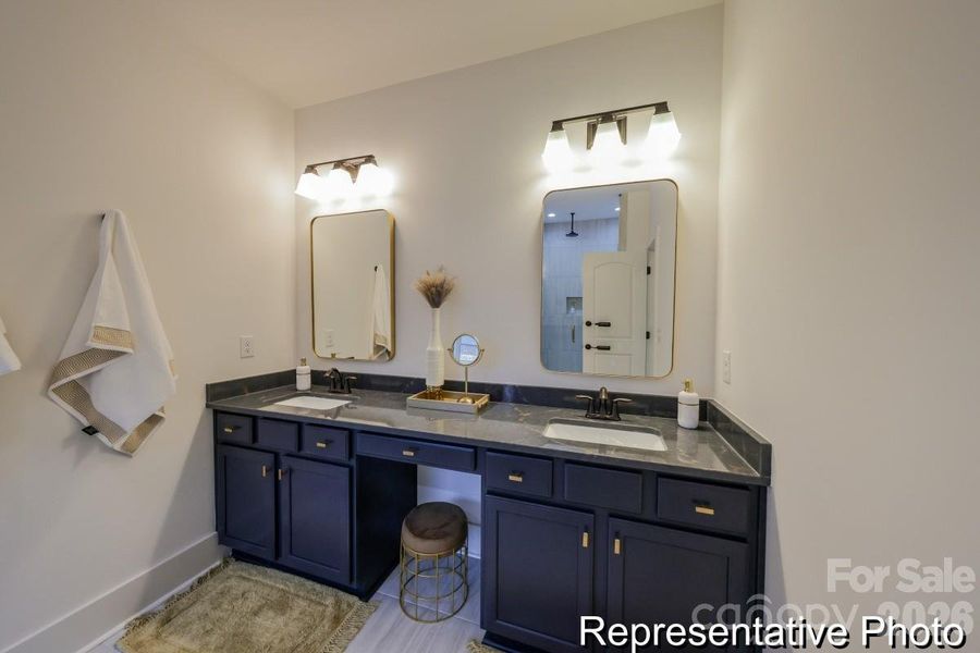 Furnished interior view inside a new home in Huntington Hills, Lincolnton (Image 20).