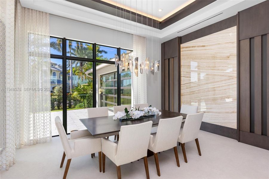 Furnished interior view inside a new home in , Fort Lauderdale (Image 19).