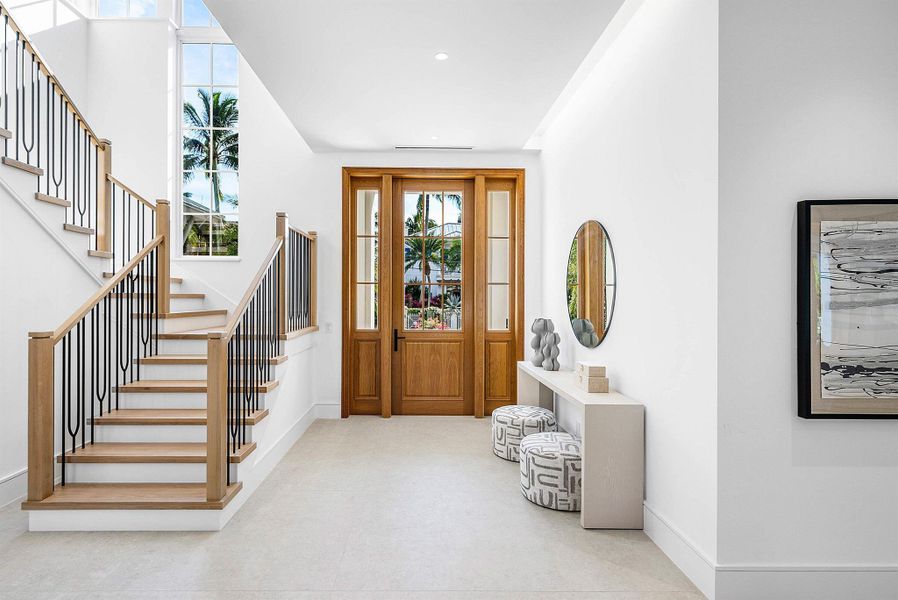 Furnished interior view inside a new home in , Delray Beach (Image 62).