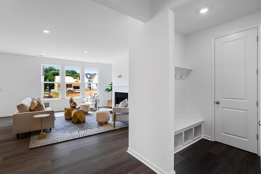 Furnished interior view inside a new home in The Coves on Lake Wylie, Charlotte (Image 7).