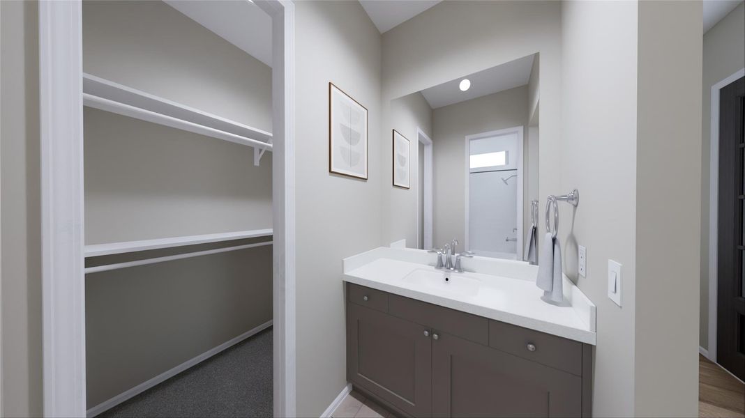 Furnished interior view inside a new home in Anniston, Katy (Image 13).