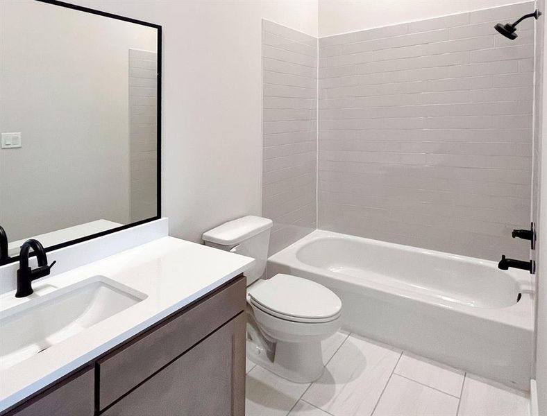 Furnished interior view inside a new home in Elysian Manor, Houston (Image 9).