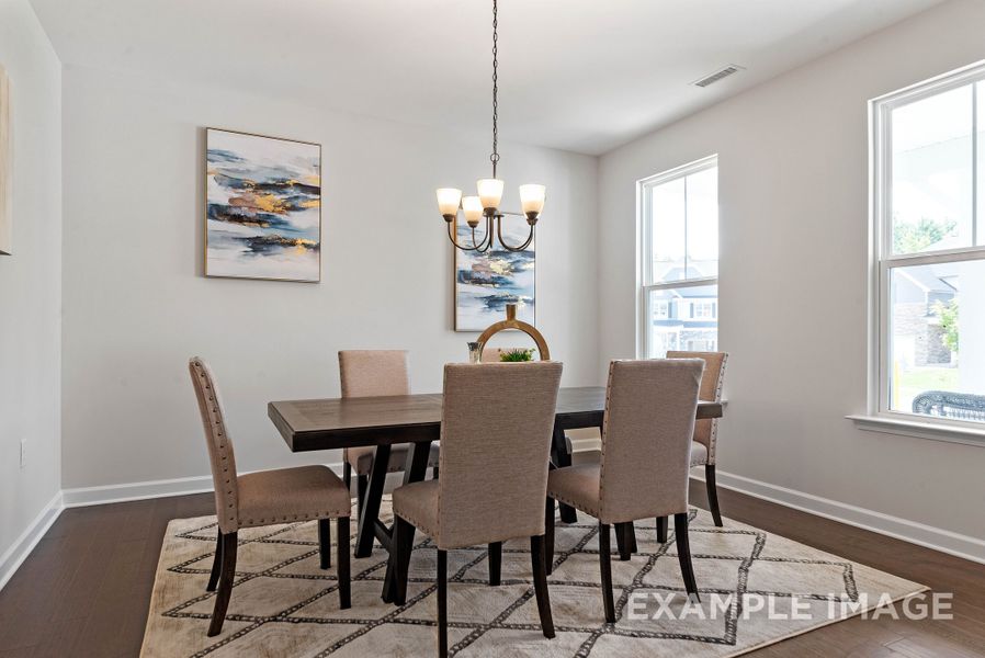 Representative furnished interior of a home built from the The Ash by Davidson Homes LLC in Retreat at North Main, Lillington (Image 19).