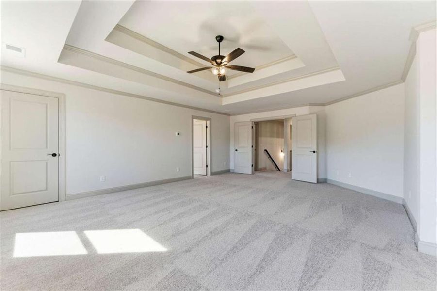 Spacious, unfurnished interior of a new home in Underwood Crossing, Covington (Image 28). Spacious, unfurnished interior of a new home in Underwood Crossing, Covington (Image 28).
