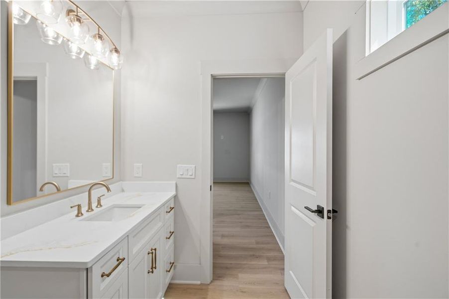Furnished interior view inside a new home in , Buford (Image 15).