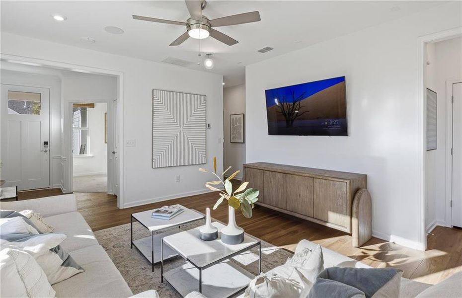 Furnished interior view inside a new home in Sun City Peachtree, Griffin (Image 6).