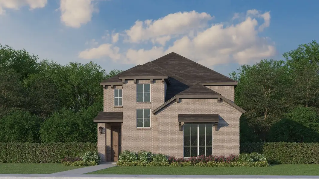 Plan 1458 Elevation B Plan 1458 Elevation B