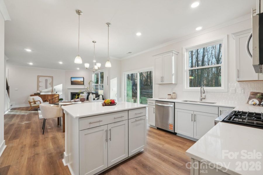 Furnished interior view inside a new home in Brantley, Mooresville (Image 25).
