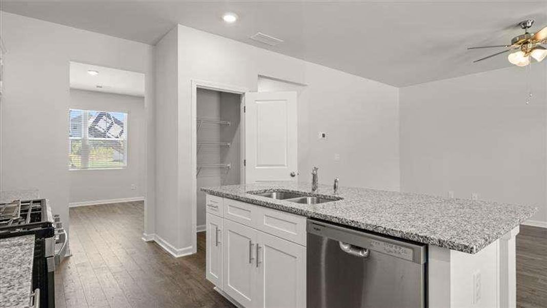 Furnished interior view inside a new home in Sherwood Manor, College Park (Image 7).