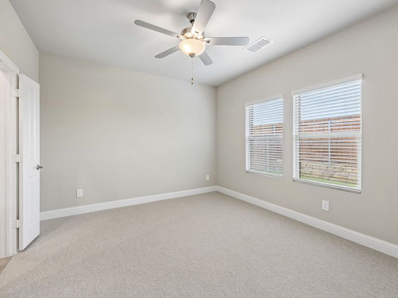 Spacious, unfurnished interior of a new home in Parks at Foster Crossing - Spring Series, Anna (Image 15). Spacious, unfurnished interior of a new home in Parks at Foster Crossing - Spring Series, Anna (Image 15).
