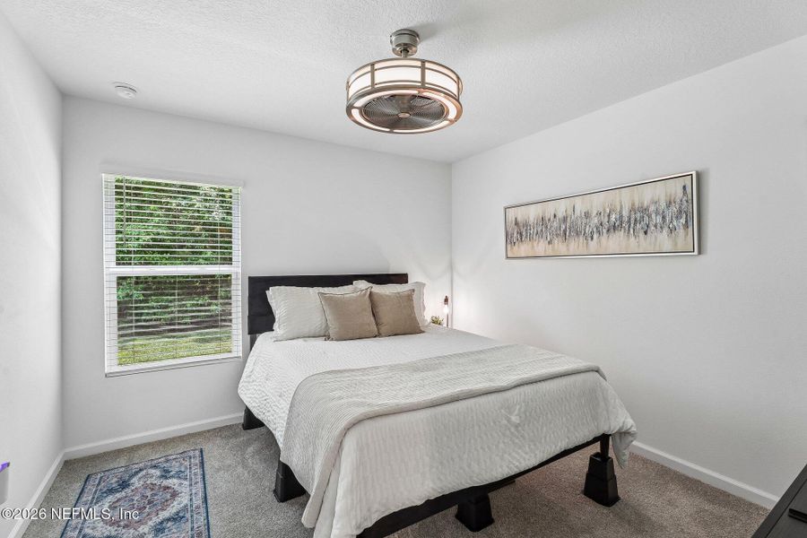 Furnished interior view inside a new home in Dunns Crossing, Jacksonville (Image 36). Furnished interior view inside a new home in Dunns Crossing, Jacksonville (Image 36).
