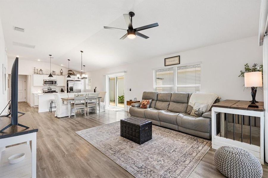 Furnished interior view inside a new home in , The Villages (Image 9).