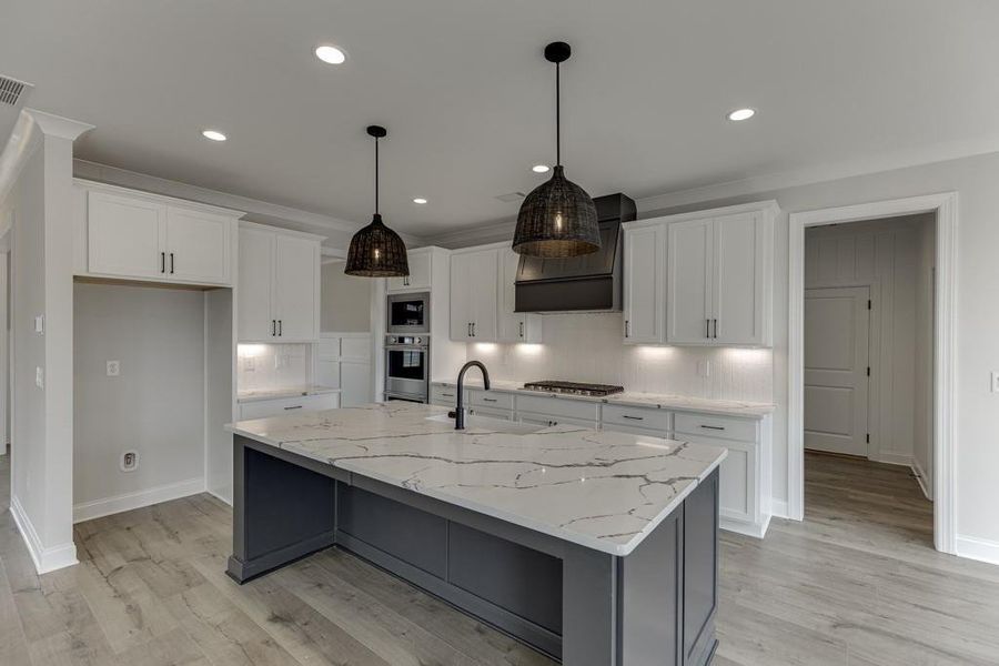 Furnished interior view inside a new home in , Buford (Image 16).