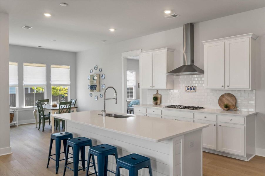 Furnished interior view inside a new home in Carnes Crossroads, Summerville (Image 18).