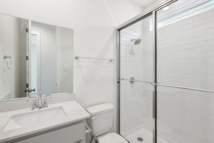 Furnished interior view inside a new home in Santa Rita Ranch, Georgetown (Image 14).