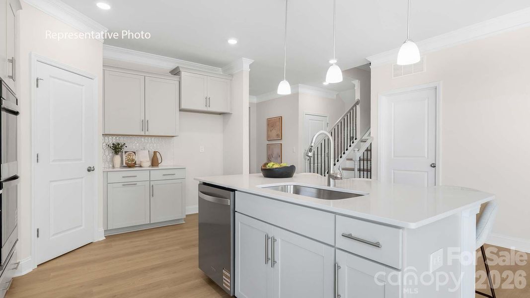 Furnished interior view inside a new home in Sylvan Creek, Denver (Image 11).