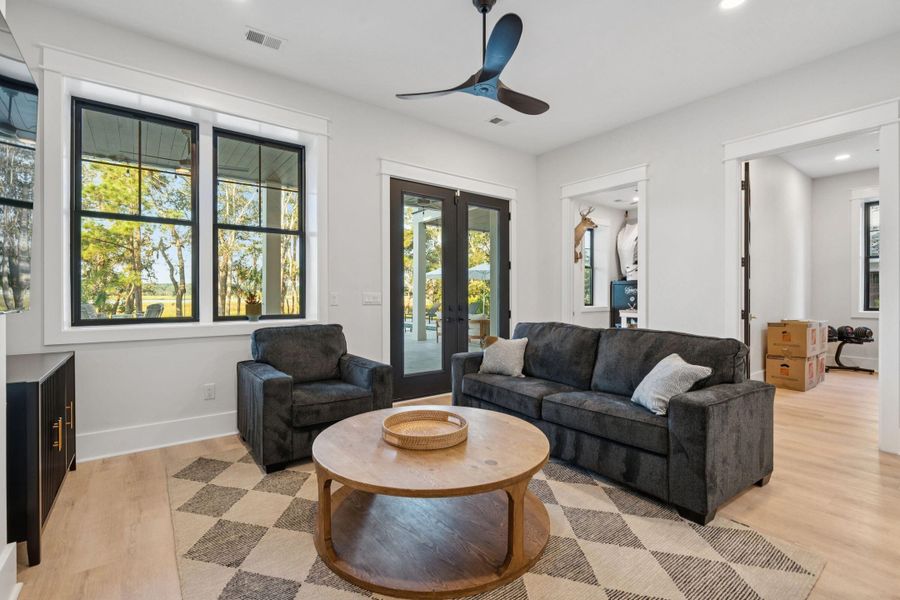 Furnished interior view inside a new home in , Awendaw (Image 28). Furnished interior view inside a new home in , Awendaw (Image 28).