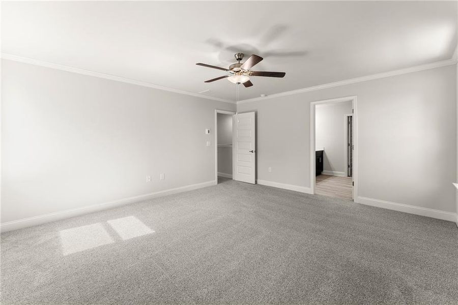Spacious, unfurnished interior of a new home in Habersham Meadows, Demorest (Image 33).