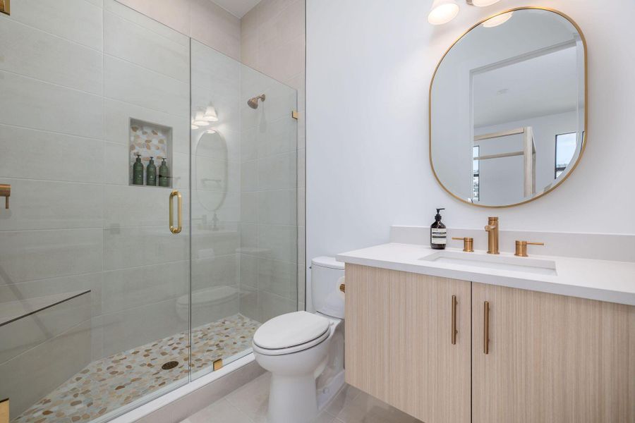 Furnished interior view inside a new home in , Port St. Lucie (Image 38).