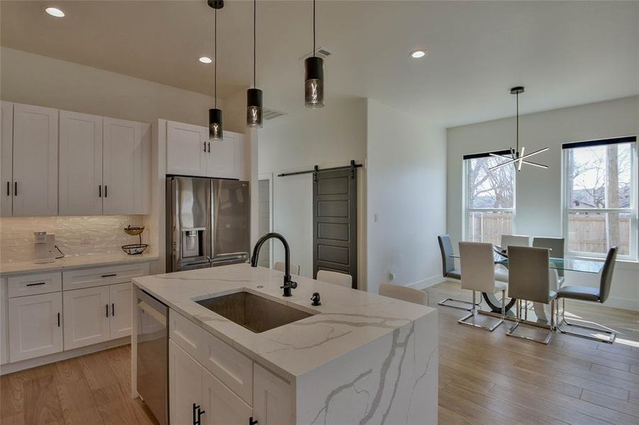 Furnished interior view inside a new home in , Granbury (Image 17).