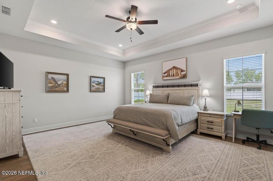 Furnished interior view inside a new home in , Hilliard (Image 42).