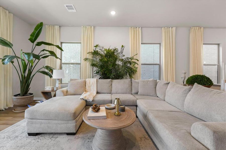 Furnished interior view inside a new home in Tenison Village at Buckner Terrace, Dallas (Image 12).