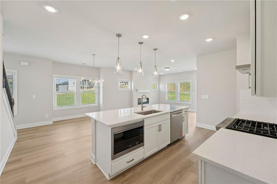 Furnished interior view inside a new home in Hemingway - Reserve Series, Cumming (Image 16).