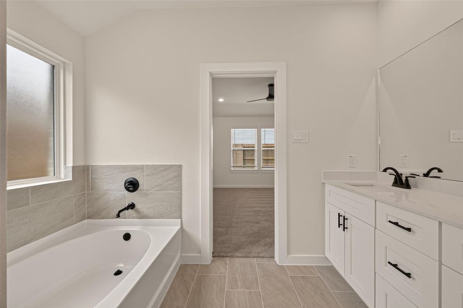 Furnished interior view inside a new home in Foxtail Palms, Manvel (Image 18). Furnished interior view inside a new home in Foxtail Palms, Manvel (Image 18).