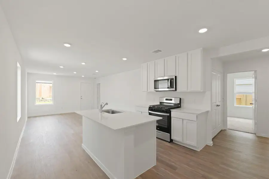 Furnished interior view inside a new home in Presswoods, Splendora (Image 3).
