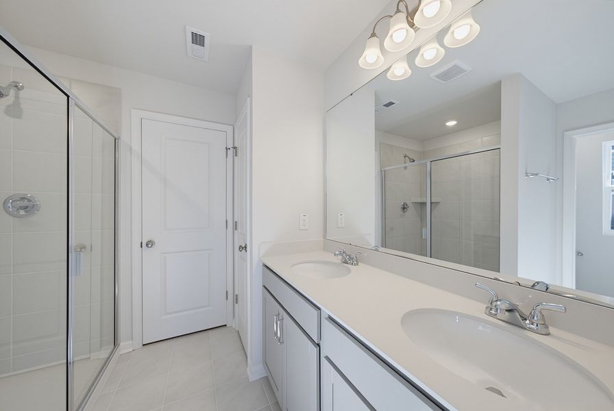 Furnished interior view inside a new home in Sweetbrier, Durham (Image 13).