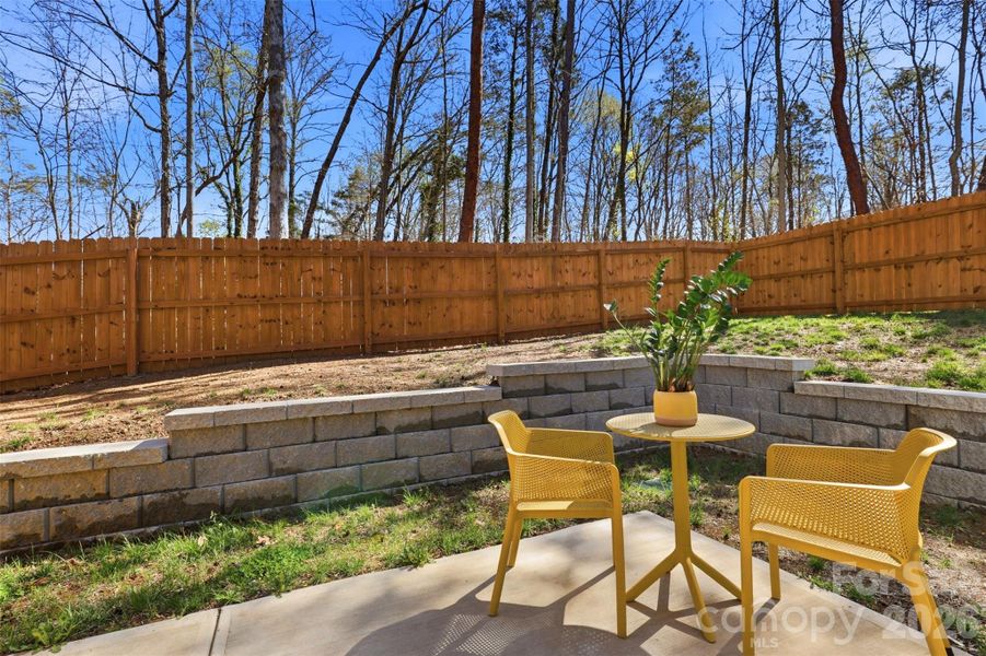 Exterior details and patio area of a home in , Charlotte (Image 26).